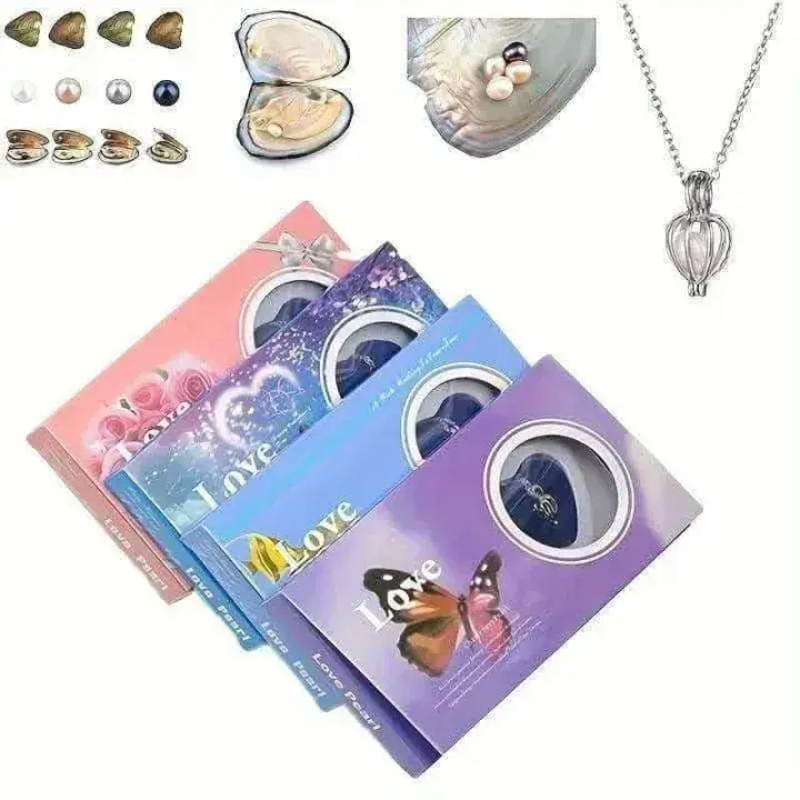 Wish & Love Pearl Necklace Pendent For women with water
