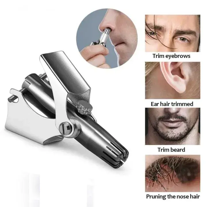 Nose hair trimmer for men Nose Manual Trimmer Mini Nose Trimmer