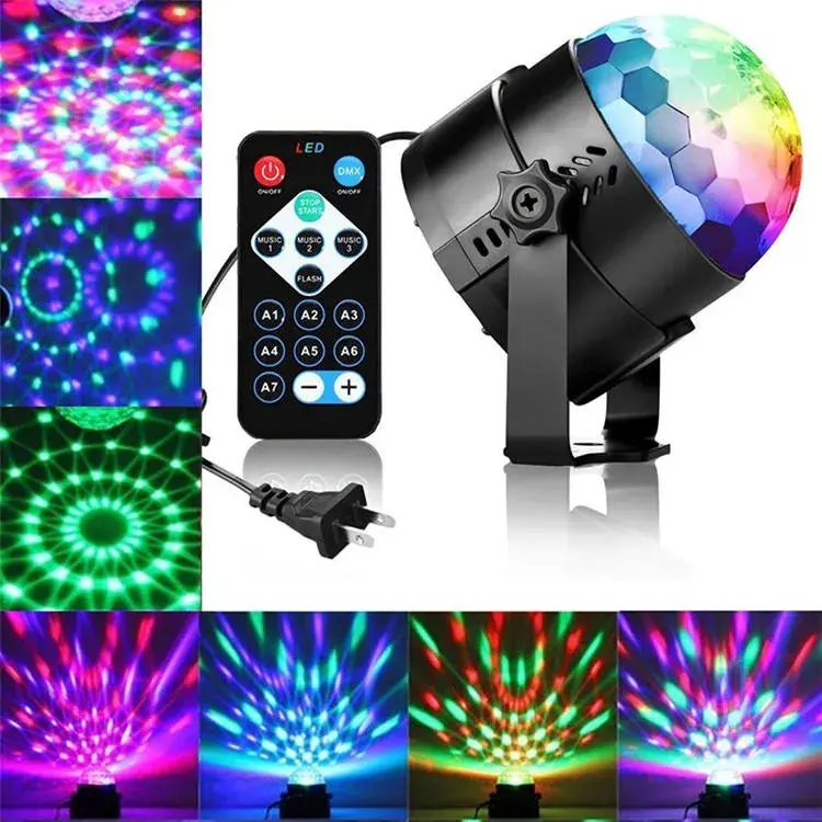RGB LED Magic Ball Disco Light